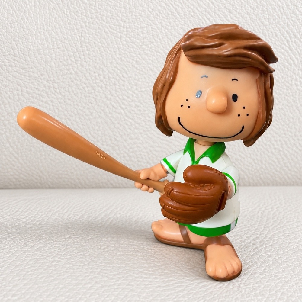 Peanuts You're An Allstar Charlie Brown Peppermint Patty Figurine Baseball 2002